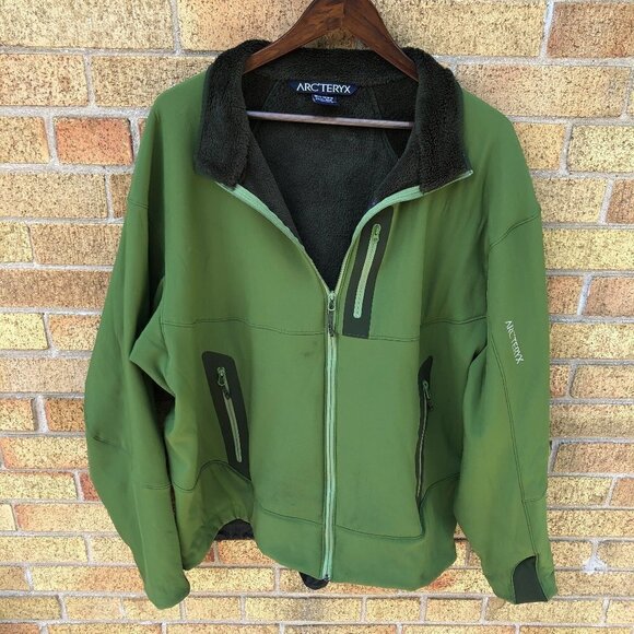 Arc'teryx Other - Vintage Arc'Teryx Polartec Fleece Lined Jacket XXL Green